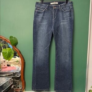 Joe's Jeans Idol Dark Blue Womens 30 Low-Rise Bootcut Jeans